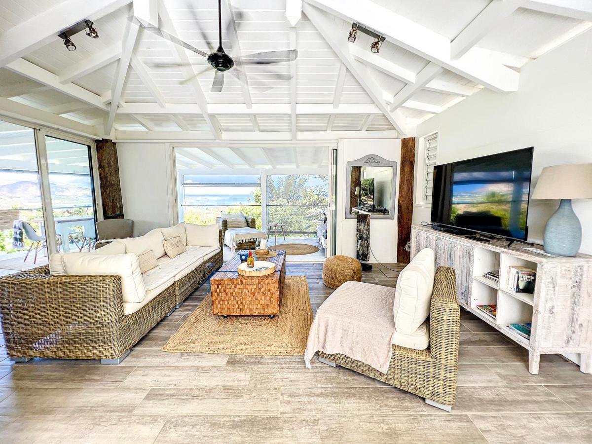 Villa Cazou, Sea View, Private Pool, Wifi 100Mbps Oyster Pond Экстерьер фото